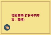 竹园黄精(竹林中的珍宝：黄精)