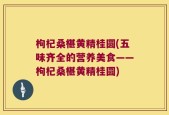 枸杞桑椹黄精桂圆(五味齐全的营养美食——枸杞桑椹黄精桂圆)