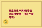 秦皇岛生产黄精(秦皇岛新植黄精，预计产量可观)