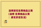 淄博遇见拾黄精品公寓(淄博 拾黄精品公寓：遇见舒适生活)