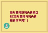 姜形黄精跟鸡头黄精区别(姜形黄精与鸡头黄精有何不同？)