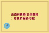 云南树黄精(云南黄精：珍贵药材的代表)