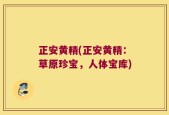 正安黄精(正安黄精：草原珍宝，人体宝库)