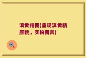 滇黄精图(重现滇黄精原貌，实拍图赏)