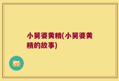 小舅婆黄精(小舅婆黄精的故事)