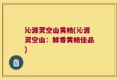 沁源灵空山黄精(沁源灵空山：鲜香黄精佳品)