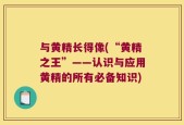 与黄精长得像(“黄精之王”——认识与应用黄精的所有必备知识)