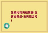 生精片和黄精赞育(生育必需品-生黄组合片)
