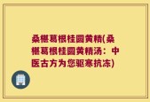 桑椹葛根桂圆黄精(桑椹葛根桂圆黄精汤：中医古方为您驱寒抗冻)