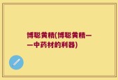 博聪黄精(博聪黄精——中药材的利器)