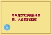单从东方红黄精(红黄精，大自然的宝藏)