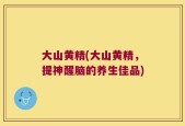 大山黄精(大山黄精，提神醒脑的养生佳品)
