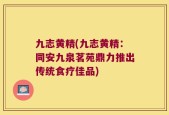 九志黄精(九志黄精：同安九泉茗苑鼎力推出传统食疗佳品)
