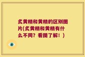 炙黄精和黄精的区别图片(炙黄精和黄精有什么不同？看图了解！)