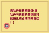 臭牡丹和黄精配伍(臭牡丹与黄精的黄铜配对能使化痰止咳功效更佳！)