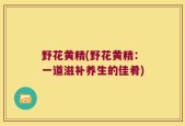 野花黄精(野花黄精：一道滋补养生的佳肴)