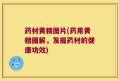 药材黄精图片(药用黄精图解，发掘药材的健康功效)