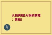 火锅黄精(火锅的新宠：黄精)