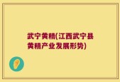武宁黄精(江西武宁县黄精产业发展形势)