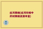 庄河黄精(庄河珍稀中药材黄精资源丰富)