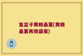 复盆子黄精桑葚(黄精桑葚再现盛宴)