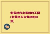 制黄精和灸黄精的不同(制黄精与灸黄精的区别)
