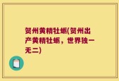 贺州黄精牡蛎(贺州出产黄精牡蛎，世界独一无二)