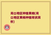 周口地区种植黄精(周口地区黄精种植现状简析)