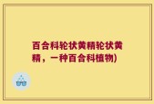 百合科轮状黄精轮状黄精，一种百合科植物)