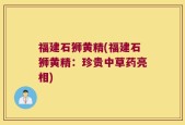 福建石狮黄精(福建石狮黄精：珍贵中草药亮相)