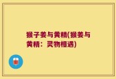 猴子姜与黄精(猴姜与黄精：灵物相遇)