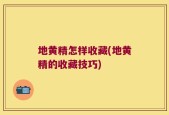 地黄精怎样收藏(地黄精的收藏技巧)
