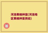 河池黄精种苗(河池地区黄精种苗供应)
