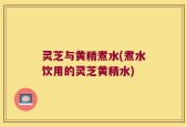 灵芝与黄精煮水(煮水饮用的灵芝黄精水)