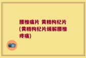 腰椎痛片 黄精枸杞片(黄精枸杞片缓解腰椎疼痛)
