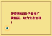 伊春黄精苗(伊春推广黄精苗，助力生态治理)
