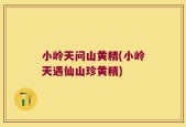 小岭天问山黄精(小岭天遇仙山珍黄精)