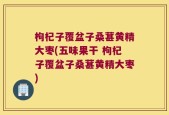 枸杞子覆盆子桑葚黄精大枣(五味果干 枸杞子覆盆子桑葚黄精大枣)