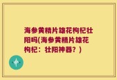 海参黄精片雄花枸杞壮阳吗(海参黄精片雄花枸杞：壮阳神器？)
