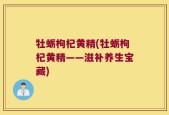牡蛎枸杞黄精(牡蛎枸杞黄精——滋补养生宝藏)