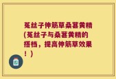 菟丝子伸筋草桑葚黄精(菟丝子与桑葚黄精的搭档，提高伸筋草效果！)