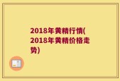 2018年黄精行情(2018年黄精价格走势)
