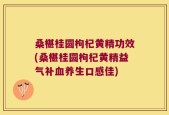 桑椹桂圆枸杞黄精功效(桑椹桂圆枸杞黄精益气补血养生口感佳)