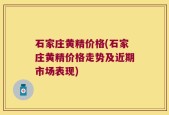 石家庄黄精价格(石家庄黄精价格走势及近期市场表现)