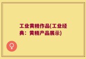工业黄精作品(工业经典：黄精产品展示)