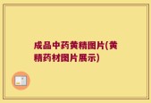 成品中药黄精图片(黄精药材图片展示)