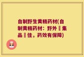 自制野生黄精药材(自制黄精药材：野外採集品質佳，药效有保障)