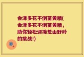 会泽多花不倒苗黄精(会泽多花不倒苗黄精，助你轻松迎接荒山野岭的挑战!)