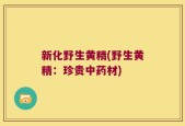 新化野生黄精(野生黄精：珍贵中药材)