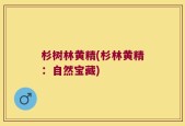 杉树林黄精(杉林黄精：自然宝藏)
